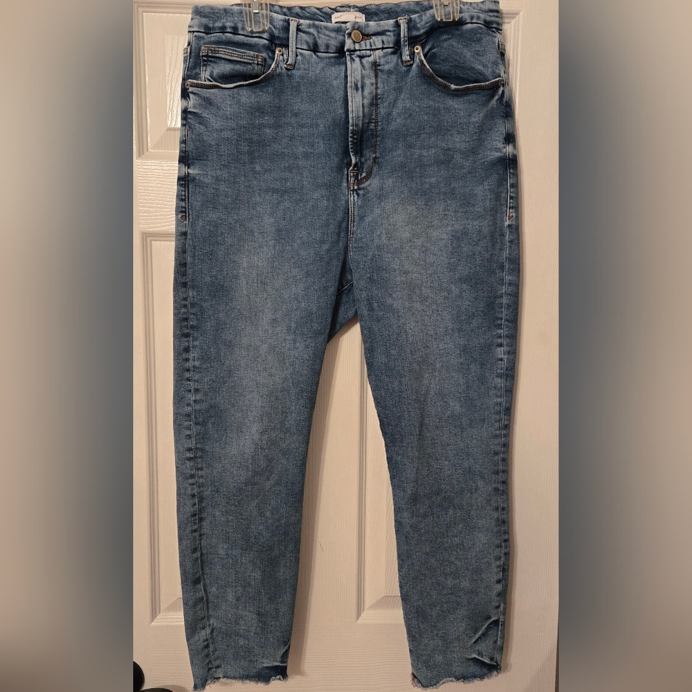 Good American High Waisted Skinny Jeans Women's Sz 18